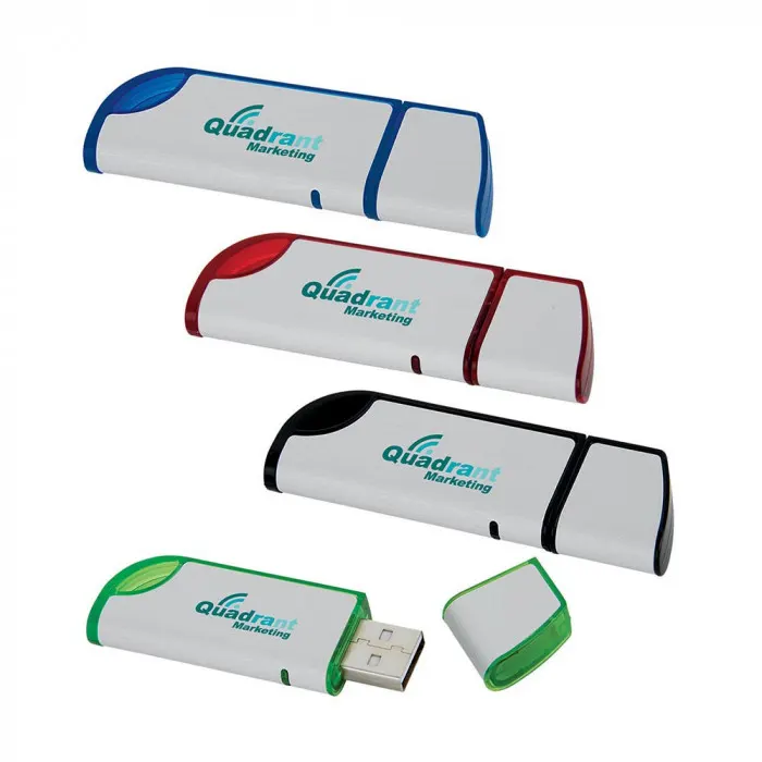 Slanted USB 2.0 Flash Drive