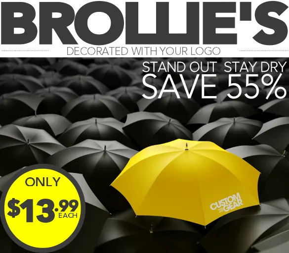 CUstom Gear Umbrellas Umbrella Special