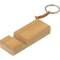 Blank bamboo keyring