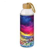 Plastic water bottle